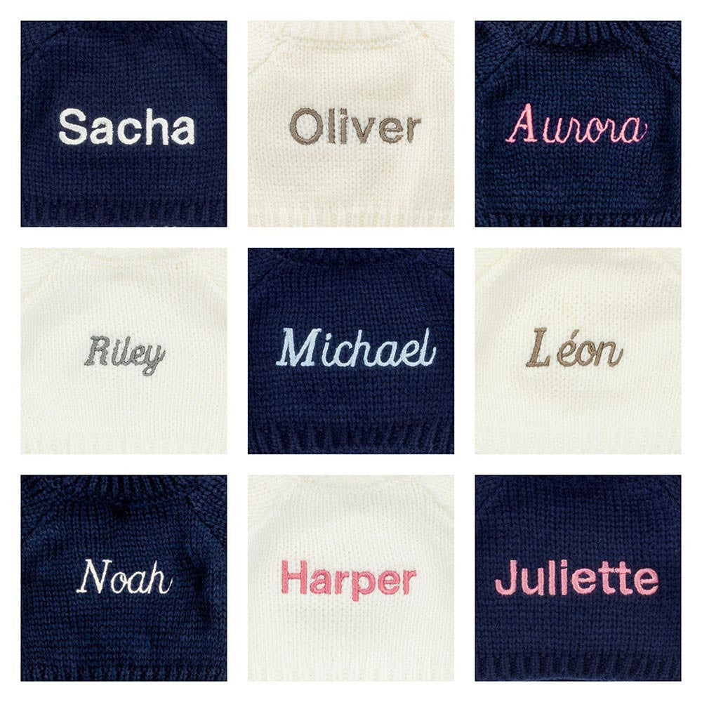 Bashful Luxe Bunny Juniper With Personalized Cream Jumper - US 4790