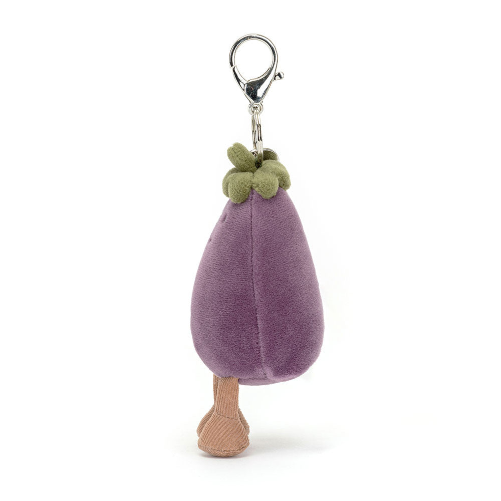 Amuseables Eggplant Bag Charm - US 1196