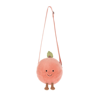 Amuseables Peach Shoulder Bag - US 9497
