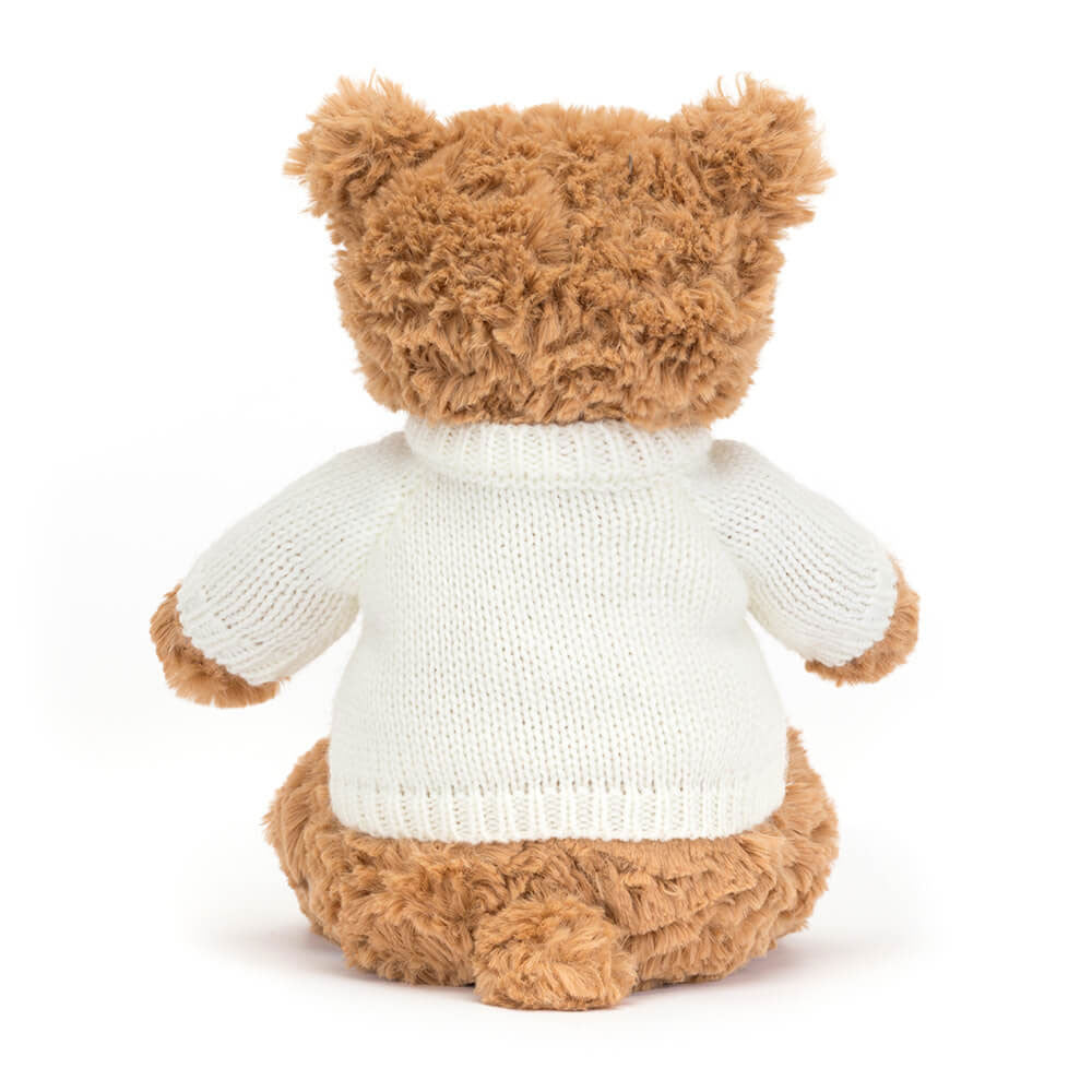 Bartholomew Bear With Personalized Cream Jumper - US 1448