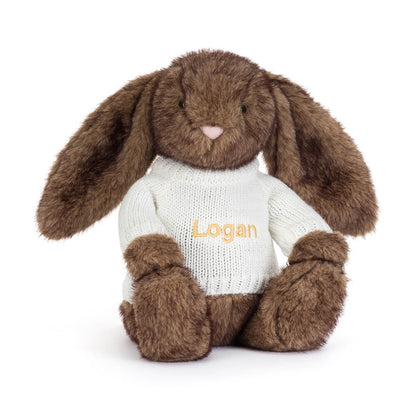 Hoppleston Luxe Bunny With Personalized Cream Jumper - US 1339