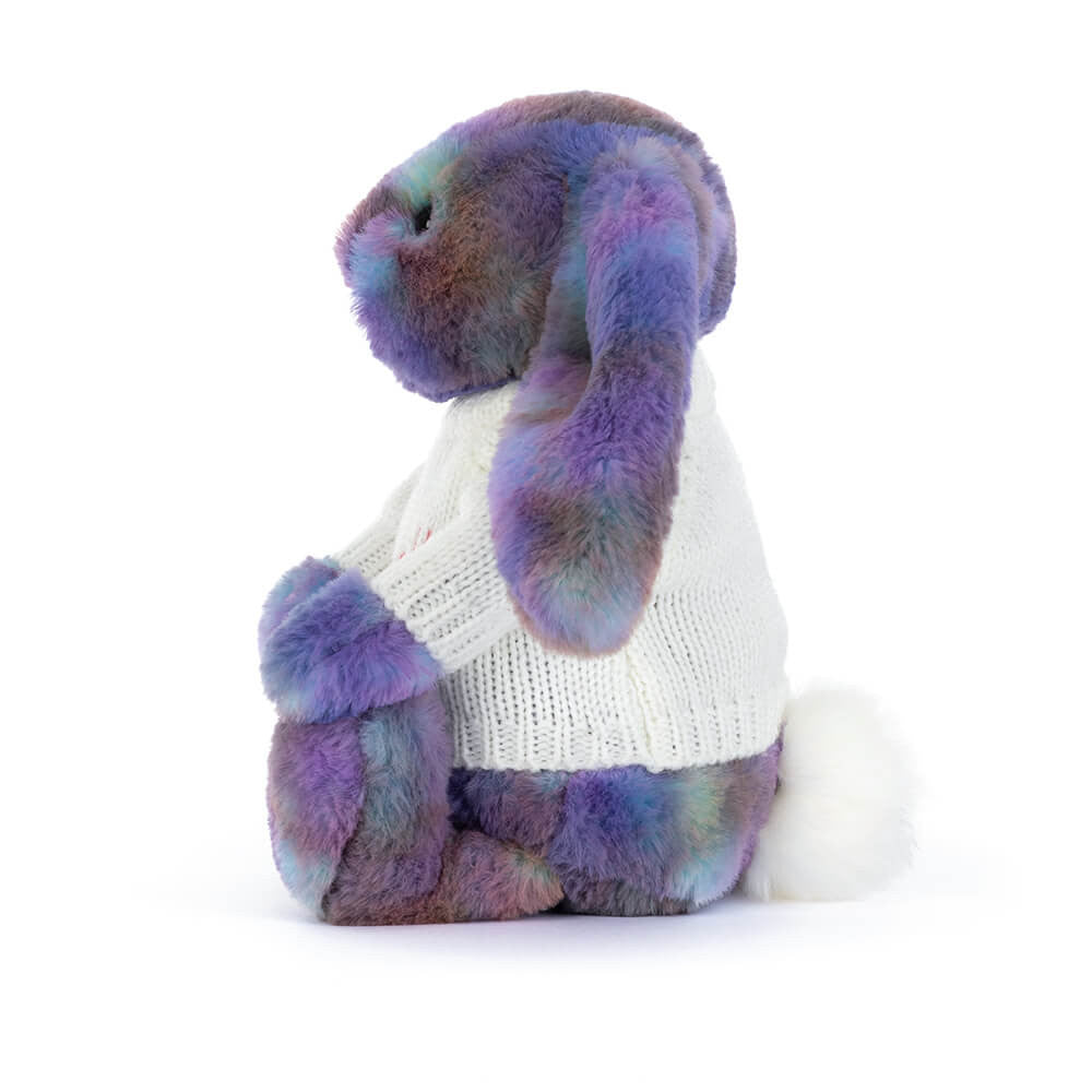 Zodihop Luxe Bunny With Personalized Cream Jumper - US 8743