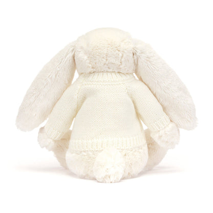 Bashful Twinkle Bunny With Personalized Cream Jumper - US 1454