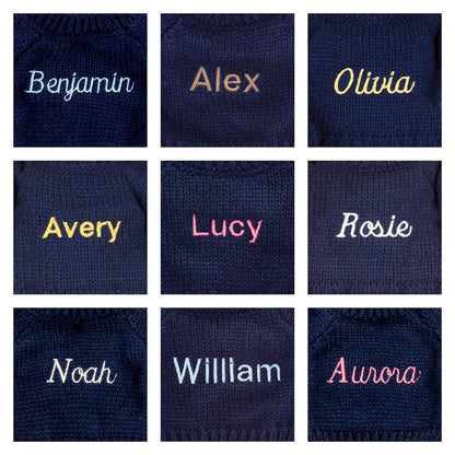 Bashful Luxe Bunny Willow With Personalized Navy Jumper - US 3895
