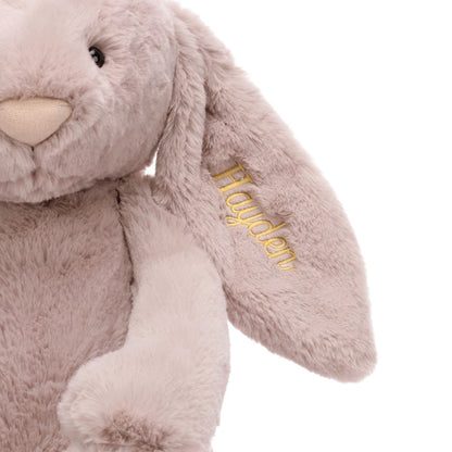 Personalized Bashful Luxe Bunny Rosa Huge - US 6095