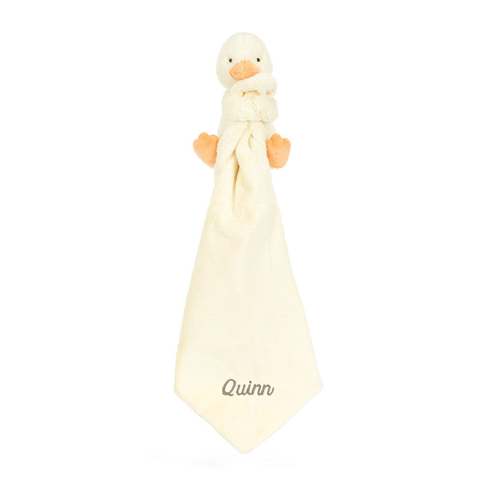 Personalized Bashful Duckling Soother - US 8135