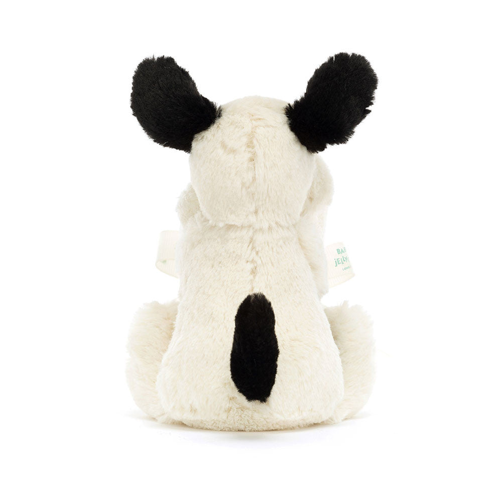 Bashful Black & Cream Puppy Soother - US 2059